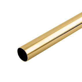 Купить трубу из золота и сплавов на его основе 17х2 мм Зл99.99 СТО 00195200-108-2017 в Екатеринбурге