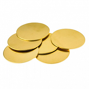 Купить диск из золота юЗлН-5 4,5 мм в Екатеринбурге