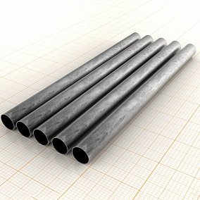 Купить стальную цельнотянутую трубу бесшовную 09г2с 60x8 мм в Екатеринбурге