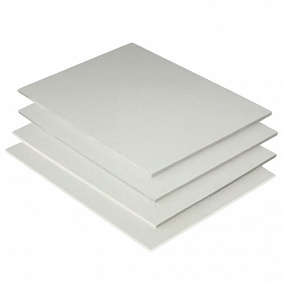 Купить сплошной листовой ПВХ белый ZENOFOL-PRINT 0,3x1000x1400 мм в Екатеринбурге