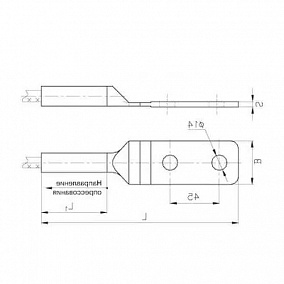 Купить аппаратный зажим А2А-35Г-1 7,5x8,4 мм 0,089 кг в Екатеринбурге