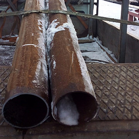 Купить трубу оцинкованную ВГП Ст20 100x4 мм в Екатеринбурге