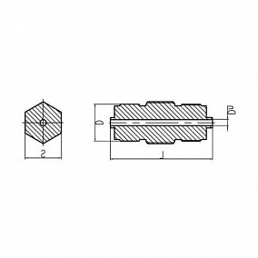Купить латунный штуцер ввертной с цапковым концом под метрическую резьбу 25 мм 40 кгс|см2 556-0193-6 в Екатеринбурге