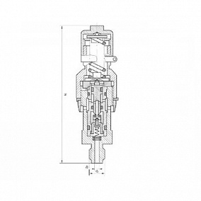 Купить клапан нержавеющий предоxранительный сигнальный штуцерный 524-35.2423 6 мм 100 кгс|см2 (ИТШЛ.49414102) в Екатеринбурге